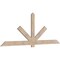 Ekena Millwork Kennewick Smooth Timber Gable Bracket, Douglas Fir, 108"W x 40"H x 1 1/2"D x 5 1/2"F, 9/12 Pitch GBW108X40X0206KEN00SDF - alternate 3